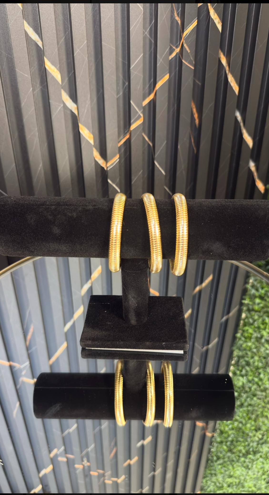 Golden Luxe Bangle Set