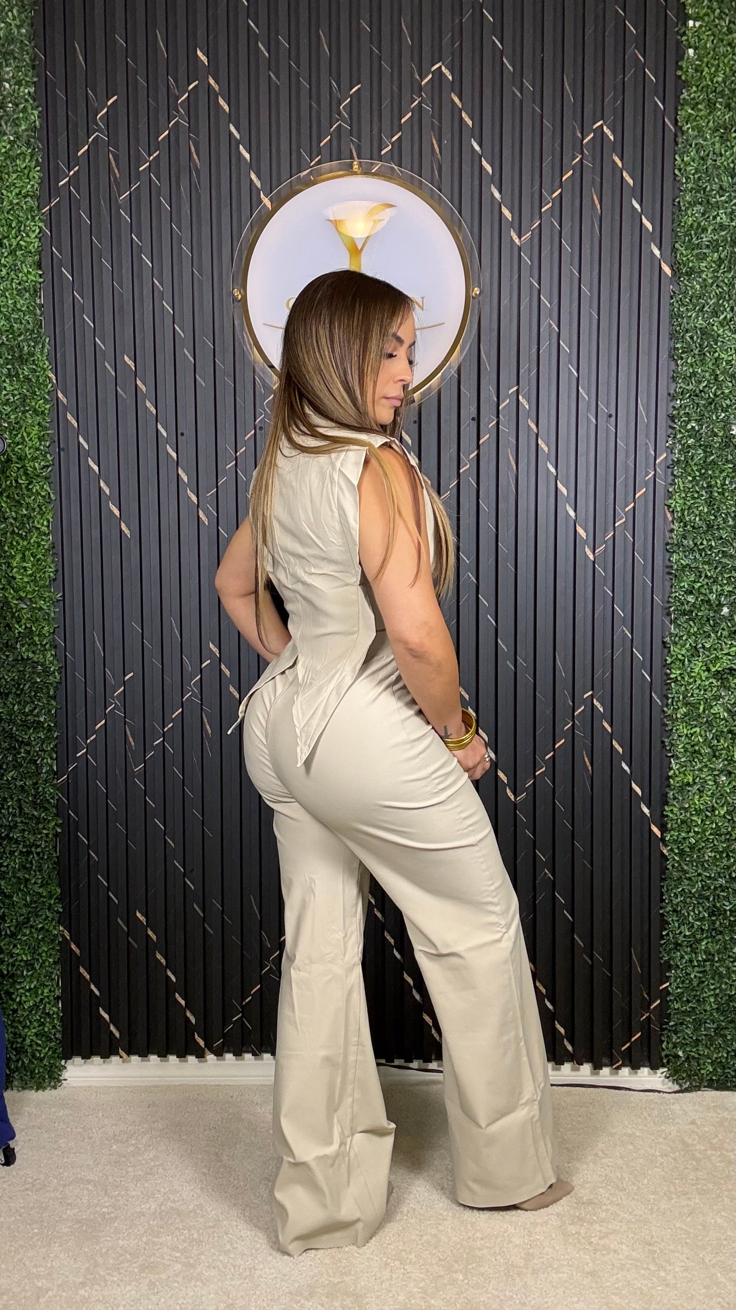 Beige Luxe Set (puesto en small)
