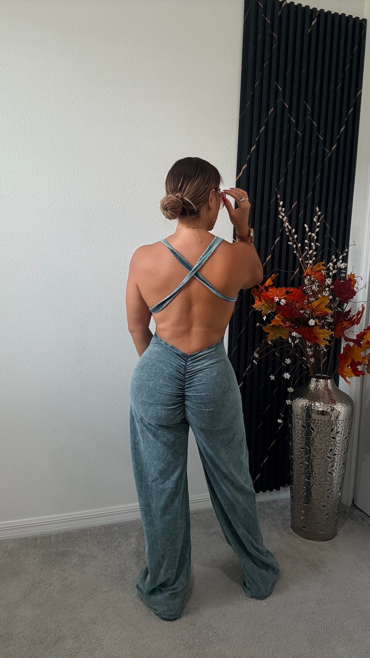 Washed Active Jumpsuit