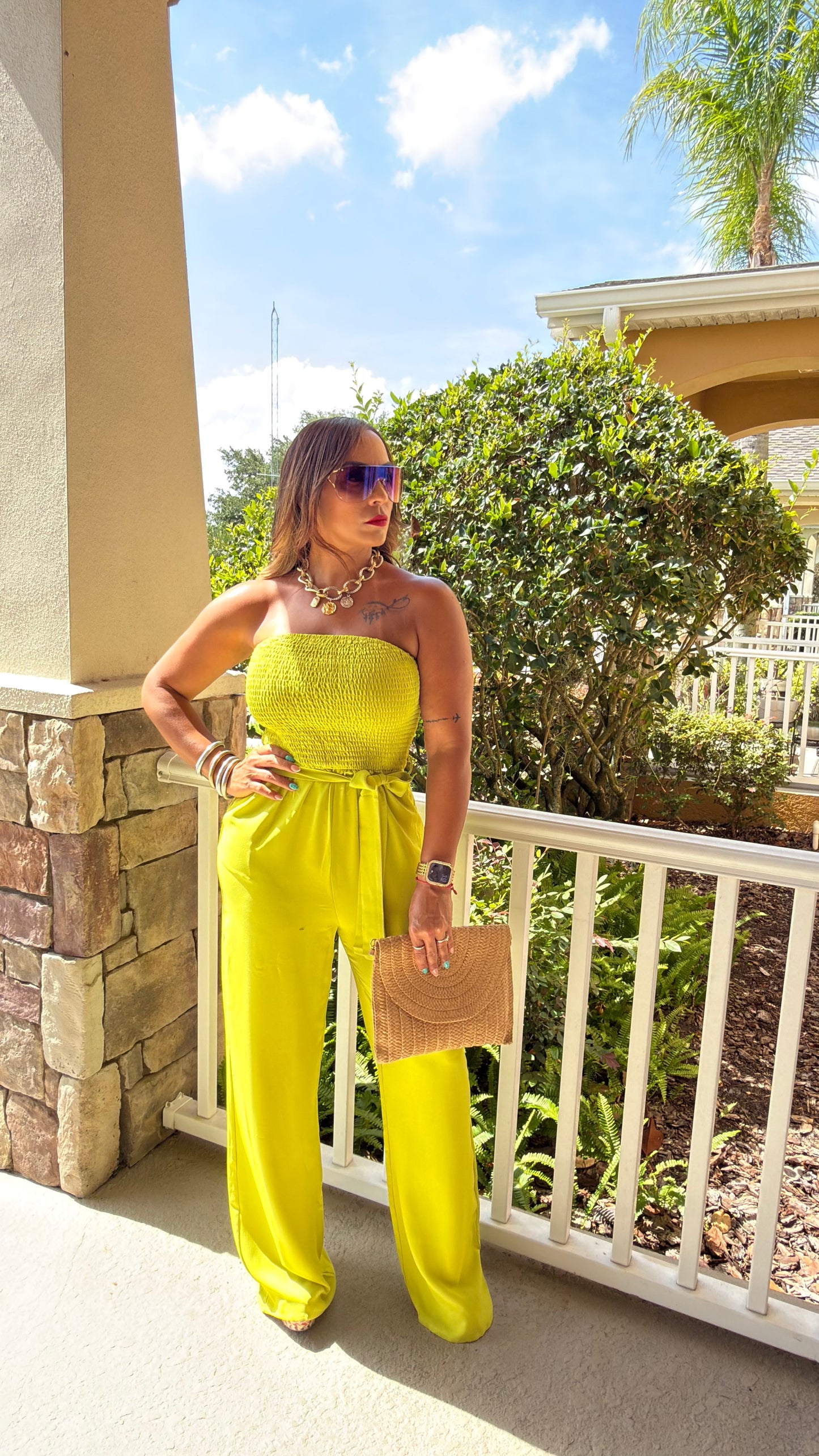 Jumpsuit Solara Lime
