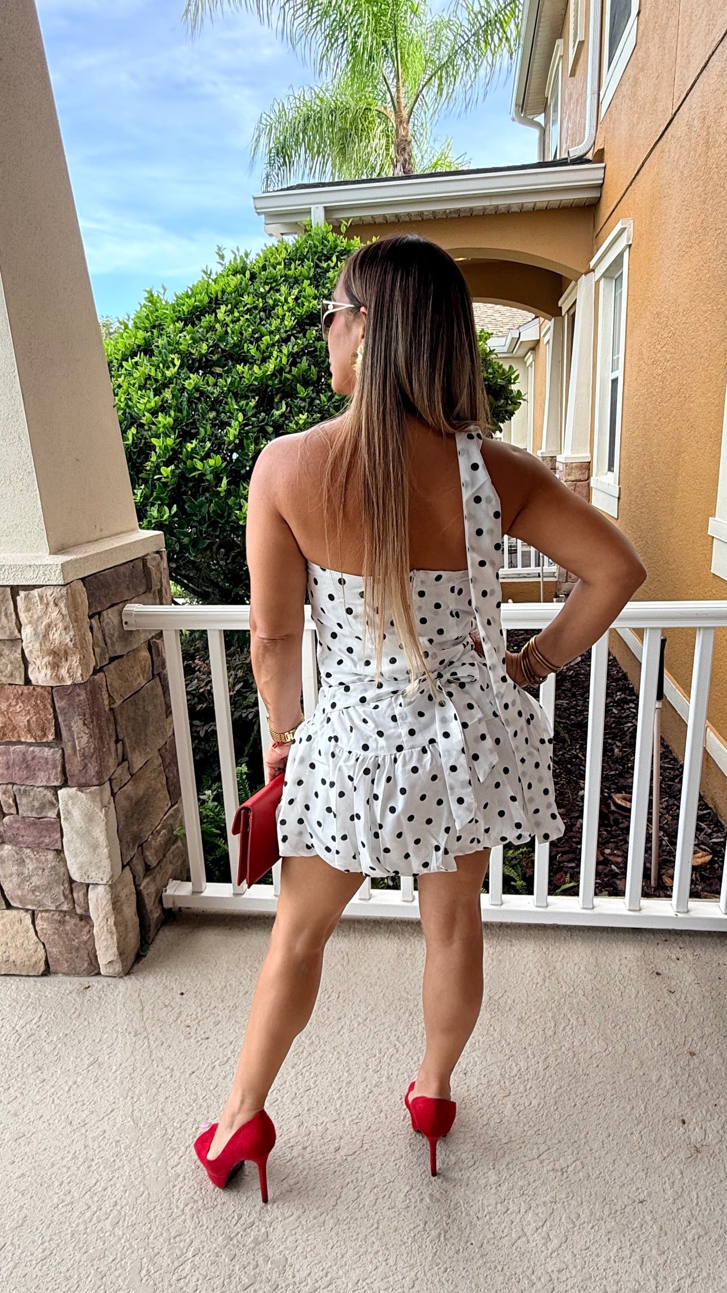 Bella Dots Mini Dress