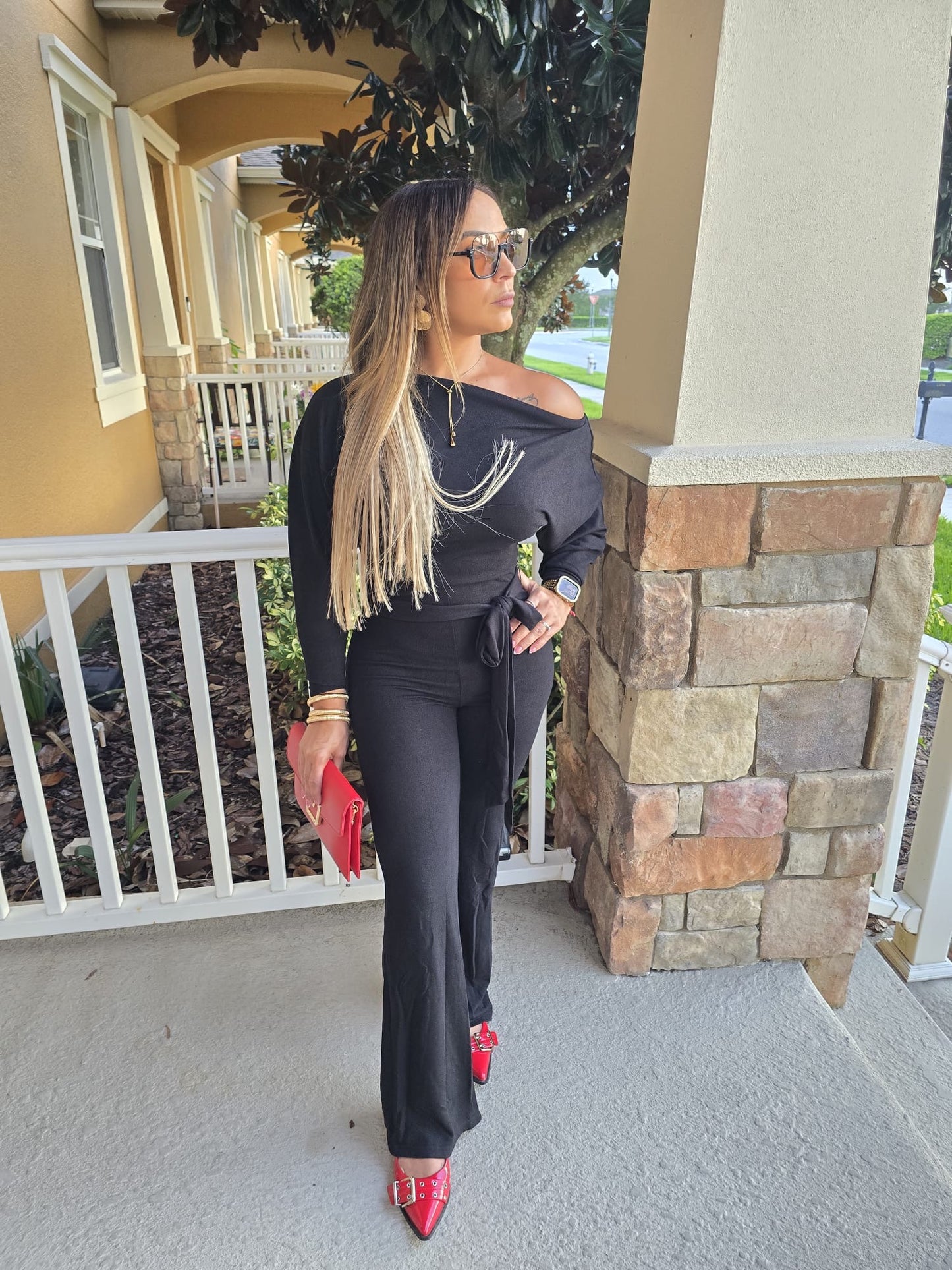 Jumpsuit Noir Elegance