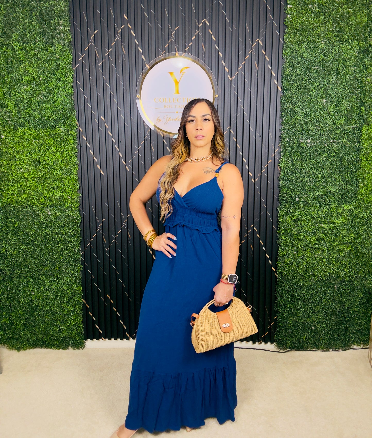Royal Blue Maxi Dress (Puesto en Small)