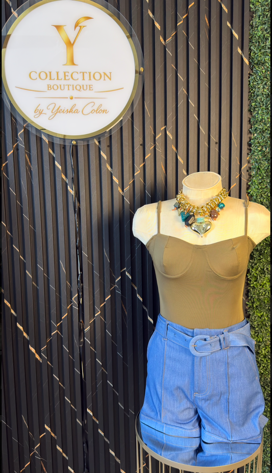 Olive Sculpt Bodysuit