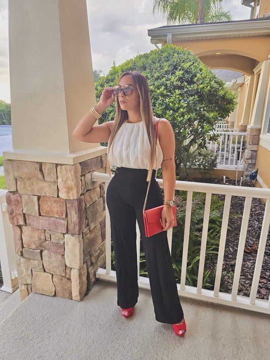 Jumpsuit Elegancia Bicolor Halter