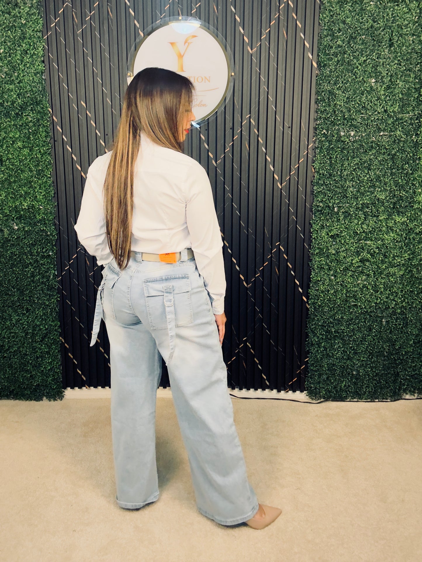Relaxed Fit Denim Pants
