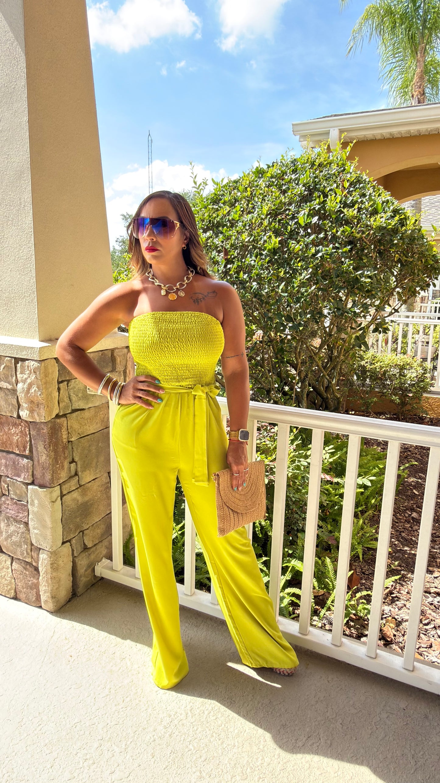 Jumpsuit Solara Lime