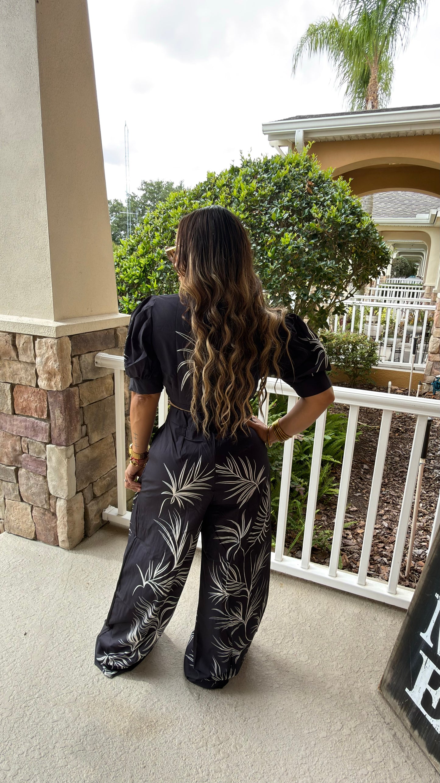 Palm Breeze Two-Piece Set
