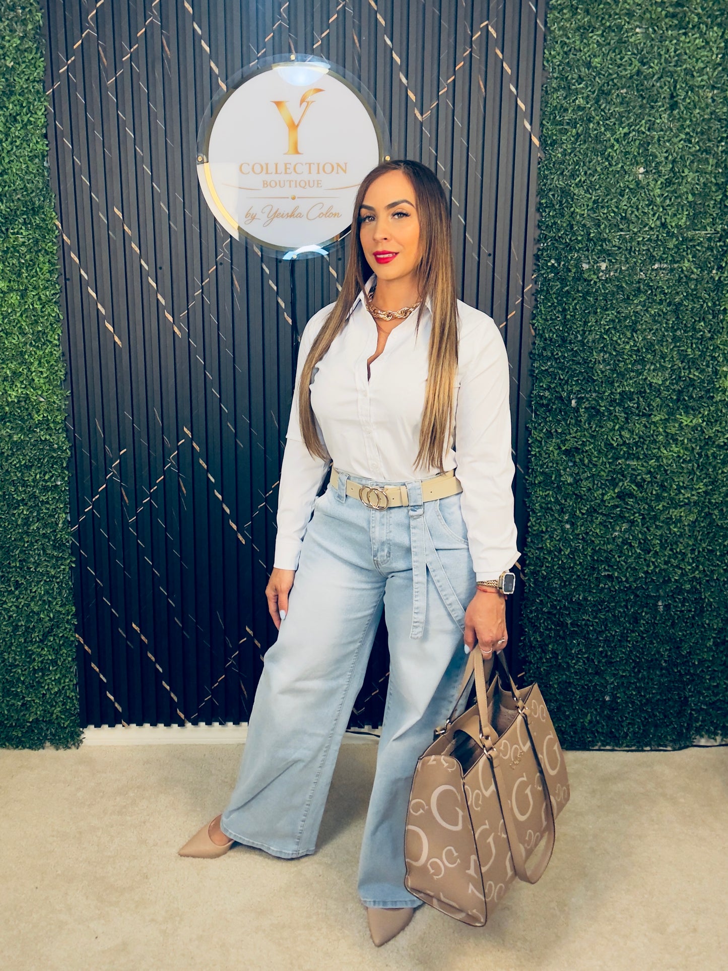 Relaxed Fit Denim Pants
