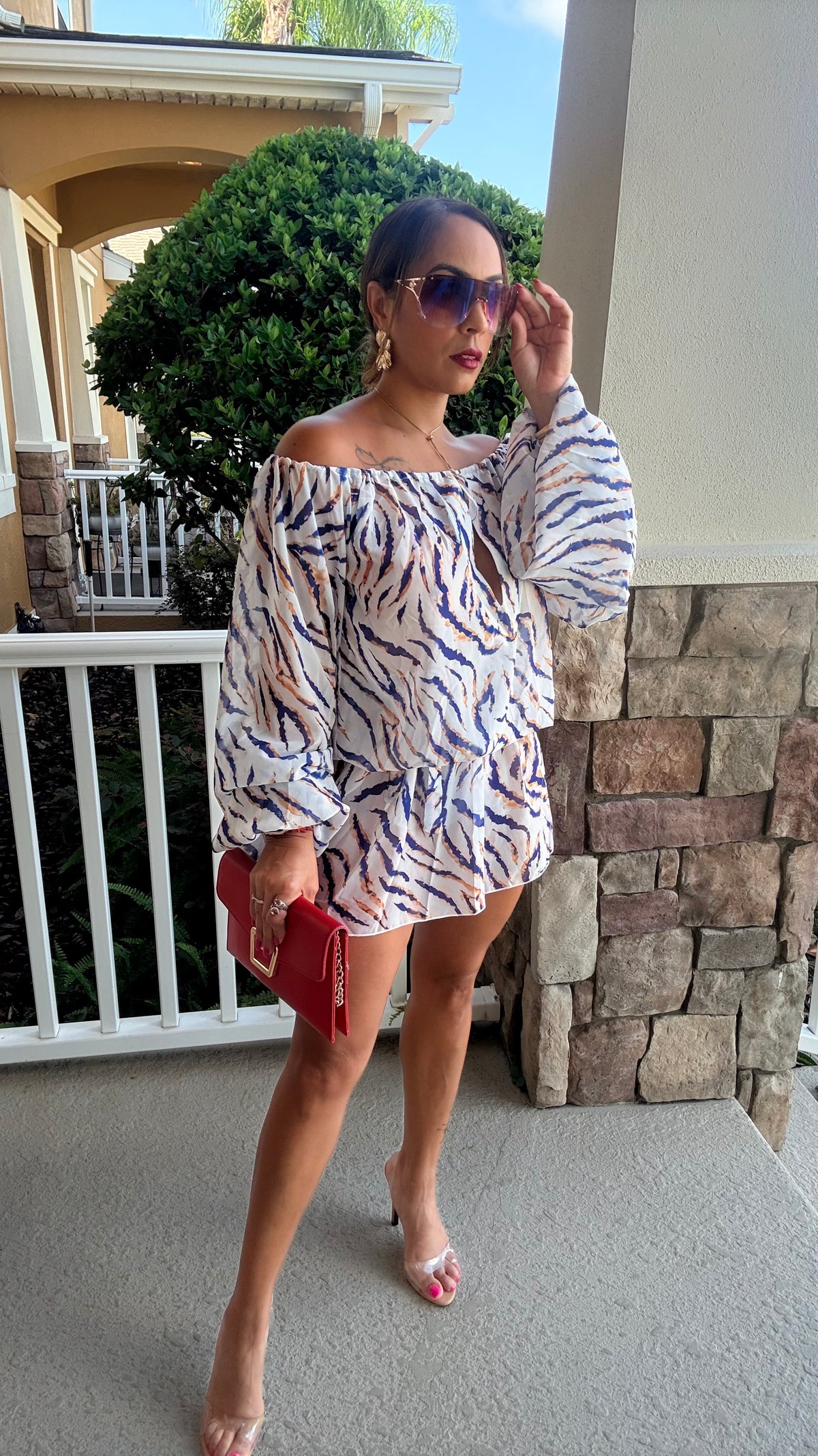 Savannah Off Shoulder Dress