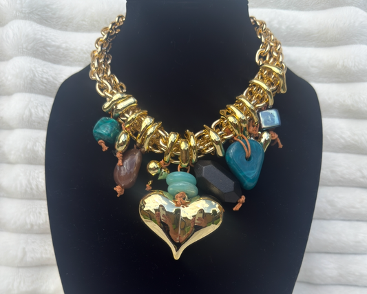Turquoise Love Necklace
