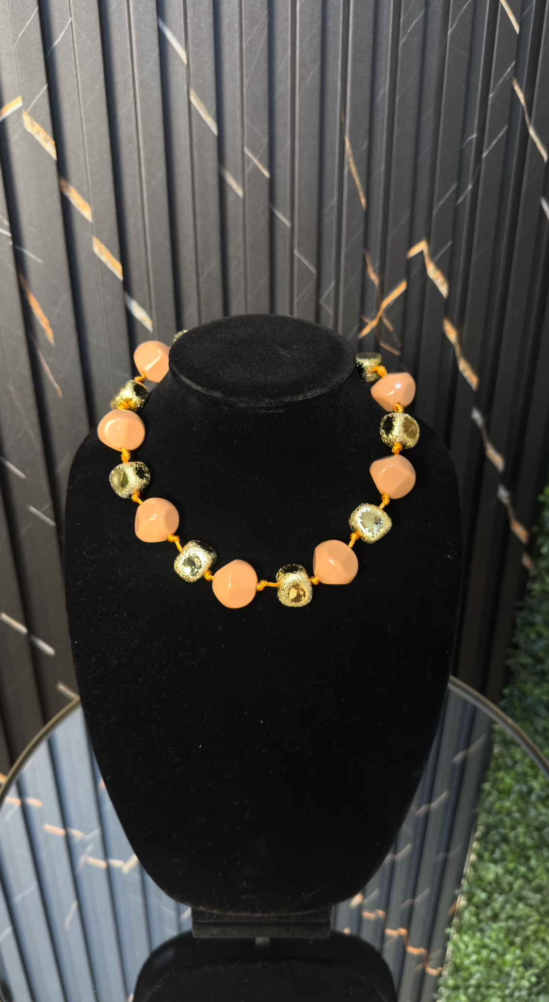 Peach Luxe Necklace